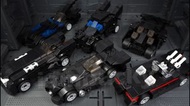 ‼️超筍價‼️Batman Batmobile 蝙蝠俠 蝙蝠車 積木 回力車 Pull back Car 1 Set 6 個