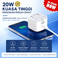 PREMIUM QUALITY 20W / 35W Fast Charger Adapter With 1M Charging Data Cable Set For iPhone and Type-C