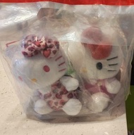 Hello Kitty 娃娃 日本免稅店限定一對（全新未開封)