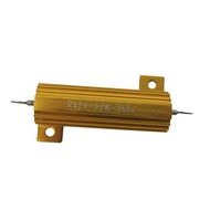 Yellow resistor, gold resistor, RX24/RXG24-50W-1RJ/2RJ/3RJ/3R3J/3R6J/3R9J/4R7J/5R1J/6R2J/7R5J/8R2J/9