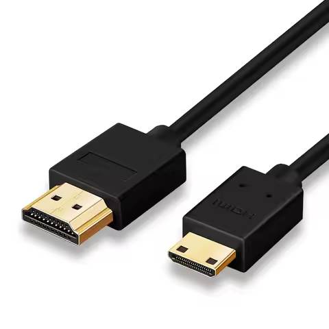 Mini HDMI (2 Pieces) High Speed Mini HDMI-Compatible Cable 1m 1.5m 2m 3m 5m 4K 3D 1080P for Camera M