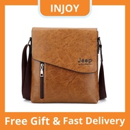 Ready Stock INJOY  Jeep Tepi Middle Zip Messenger Bag Shoulder Bags Handbag Beg