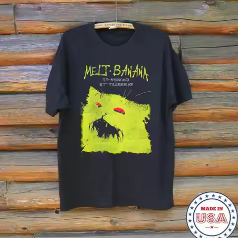 Melt Banana Moscow Volta T Shirt Full Size S 5Xl