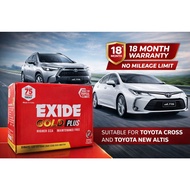 (Installation Provided) EXIDE GOLD PLUS  DIN43 | CAR BATTERY BATERI KERATA