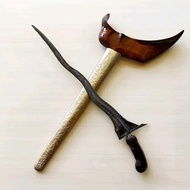 Keris Pusaka Pulanggeni Luk 5 Tangguh Majapahit Sepuh Kuno
