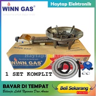 Kompor Gas Winn Gas 21A Bonus Selang Gas+Regulator / Kompor Mawar / Kompor Cor Gas Komersil 1 Tungku