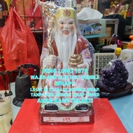 Rupang Patung Dewa KERAMIK Tu Di Gong Dewa Bumi 10 Inch