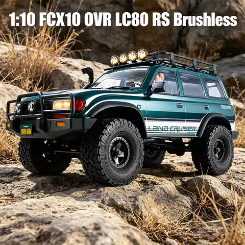 FMS 1:10 FCX10 OVR LC80 4WD Brushless Officially Authorized Limited Edition Simulation RC Climbing C