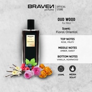 BRAVEN Perfume For Men Perfume Perfum Lelaki Tahan Lama Minyak Wangi Lelaki Oud Wood Bau Floral Orie