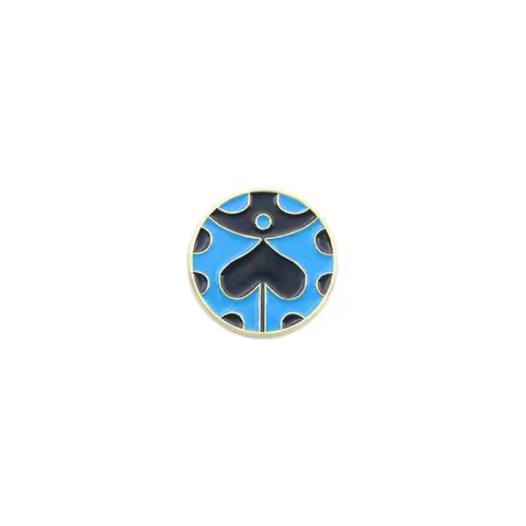 Brdwn JoJos Bizarre Adventure Unisex Giorno Giovanna Coccinella Septempunctata Cosplay Brooch Badge
