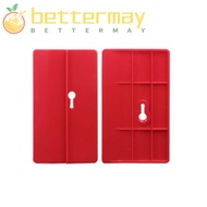 BETTER-MAYSHOW Auxiliary Board, Red 15×8.5cm Ceiling Auxiliary Board, Drywall Fitting Tool PVC Moder