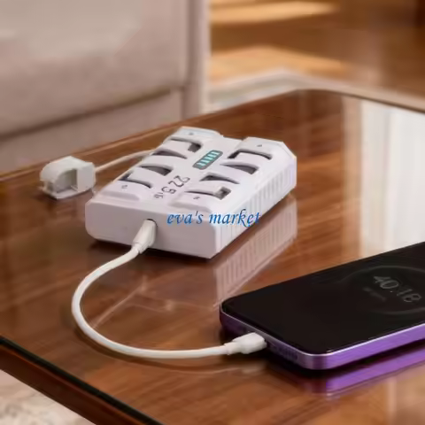 448F Intelligent PowerBanks Case 22.5W High Efficiency Charging For Diverse Electronics Use