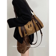 Xiaoruiliang Bag Pine Forest Language Frosted Leather Pillow Bag Tote Bag Female 2026 New Style One-