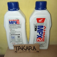 OLI MPX 2 MATIC SL JASO MA 10W-30 2 PCS  AHM OIL MPX2 4AT ORIGINAL