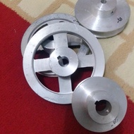 pulley pully a1 5" inch as 19mm /o 19 puli alumunium