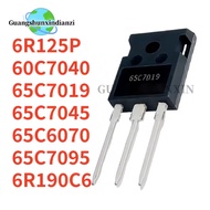 5PCS 100% NEW 6R125P 60C7040 65C7019 65C7045 65C6070 6R190C6 65C7019 IPW60R040C7 IPW65R045C7 IPW60R1