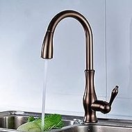 Kitchen Faucet, 360 Rotating Stone Sink Tap,Black Oil Rubbed Bronze Cold and Hot Kitchen Mixer Tap interesting