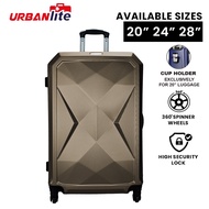 [SG Ready Stock] Universal Traveller - URBANlite RUBIK 20 inch 360° Spinner Wheels Luggage - ULH9919