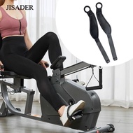 [JISADER] Sturdy Silicone Bike Pedal Straps Replacement Fitness Pedal Bands for Apartment Exercise C