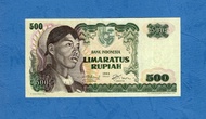 UANG KUNO | 500 RUPIAH 1968 UNC ( 1 )