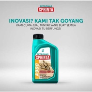 PETRONAS Sprinta 4T Scooter A900 10W-40 Fully Synthetic Engine Oil - Minyak Hitam Skuter Scooter