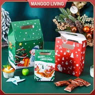 Xmas Paper Bag Rope Handle Hand bag Gift Bag Paperbag Paper Bag For Giveaway Christmas