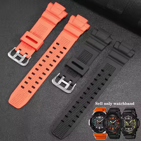 For Casio Watch Strap GW-3000 GW-3500B GW-3000B GW-2000/1200 Series Silicone Rubber Watch Bracelet B