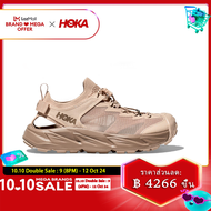 HOKA ONE HOPARA 2 สำหรับผู้ชายและผู้หญิงรองเท้าเดินป่าทนแรงกระแทกสีทราย