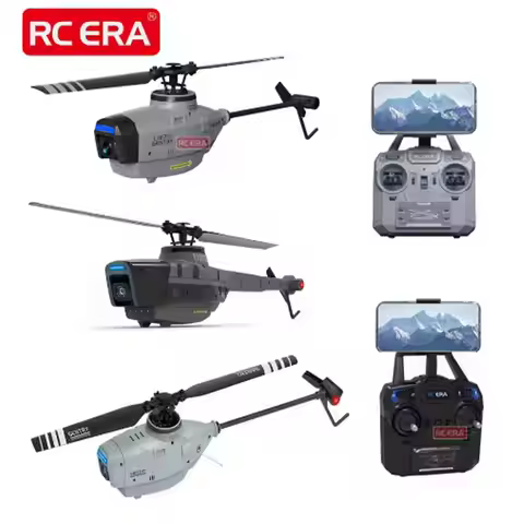 RC ERA C127AI C127 C128 2.4G 6-Axis Gyro Stabilized Flybarless Professional RC Helicopter 4ch Remote