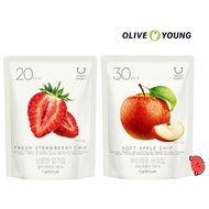 [Olive Young] Korean Strawberry Chips / Apple Chips