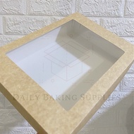 12x16x3 & 12x16x5 inches Cake Box- Set of 5 & 10pcs - Rectangular Cake Box / Reversible Box