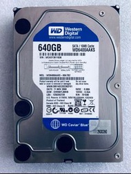 *有警告 仍然能用 WD Caviar Blue SATA II  640GB 3.5吋  7200rpm 硬碟機 Hard Disk *留意內文