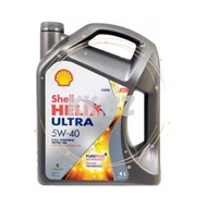 Shell HELIX ULTRA 5w40 Fully Synthetic Engine Oil 4L (Original) 600039824
