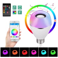 Bluetooth Music Light with Remote Control Music Bulb APP Control Speaker Music RGB Lighting Wall Lig