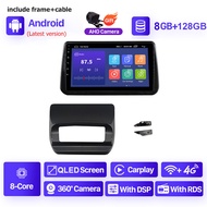 Seicane 9 นิ้ว IPS / QLED หน้าจอสัมผัส Android 13.0 รถวิทยุชุดหูฟัง GPS สำหรับ 2016 มาสด้า 2 2Din AU