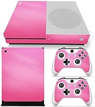 Gam3Gear Vinyl Decal Protective Skin Cover Sticker for Xbox One S Console &amp; Controller (NOT Xbox One Elite/Xbox One/Xbox One X) - Pink
