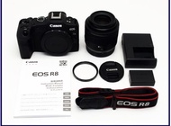 Canon EOS R8 機身，925 張，無反光鏡可換鏡頭相機，CANON RF35mm F1.8 MACRO IS STM