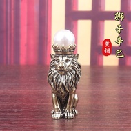 Pure Brass Straw Modern Simple Crown Lion Simba A Pure Brass Nordic Modern Simple Crown Lion Simba A