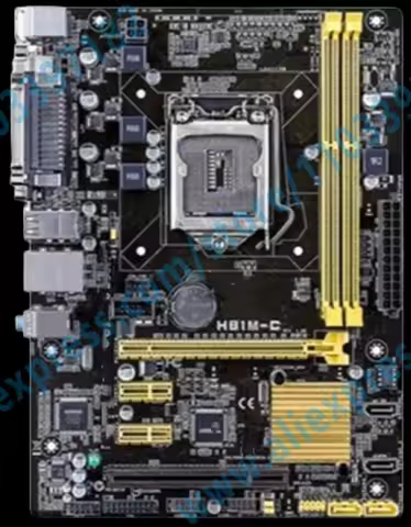 H81M-C Motherboard 1150 DDR3 16GB H81 DVI SATA3 USB 3.0 PCI-E X16 Micro ATX