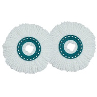 {SUNYLF}2PCS  Replacement Head  Rotating Mop Cloth For  Leifheit Clean  Disc Mop