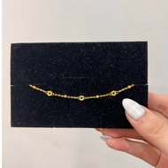 Yours Jewel 916 Gold Mini Donut Bracelet