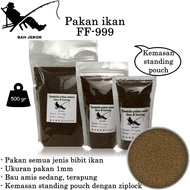 FF-999 Pellets for Catfish, Carp, Tilapia, Snakehead, etc. in ponds & Aquariums SP (100gr - 500gr).
