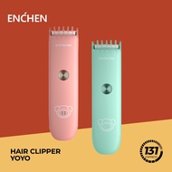 Enchen Cordless Electric Hair Clipper YOYO [Suitable For Infant &amp; Kid, 2 Mode, Round Cutter, Silent Noise, USB Charging]