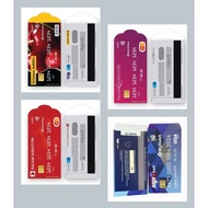Sampul Raya Duplicate Bank Card New Bank Card add Public Bank, Hong Leong Bank 1Pack =10Pcs [ Ready 