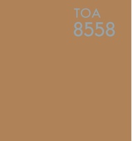 TOA Paint AQUA SHIELD 2IN1 กึ่งเงา สูตรน้ำ ภายนอก (1กล.)( เฉดสี เหลือง ) สีผสม ทีโอเอ สีน้ำ สีทาอาคา