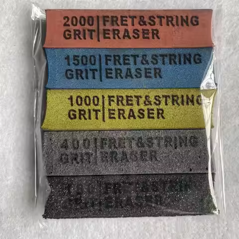1PCS Guitar Fret Polishing Erasers Abraisive Rubber for Fret Wire 180 &amp 400 &amp 1000 &amp 2000 G