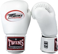 Twins Special BGN 1 Boxing Gloves – Genuine Leather – White – 16 oz