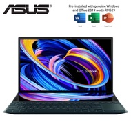 Asus Laptop Zenbook Duo 14 UX482E-AKA397WS 14" FHD Touch Celestial Blue ( I5-1135G7, 8GB, 512GB SSD, Intel, W11, HS )