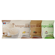 SET3ซองผงไอศครีมสำเร็จรูป DIY Magic Ice ice-cream ไอติมทำกินเองที่บ้าน ไม่ต้องใช้เครื่องทำไอศกรีม มีอย.GMPฮาลาล