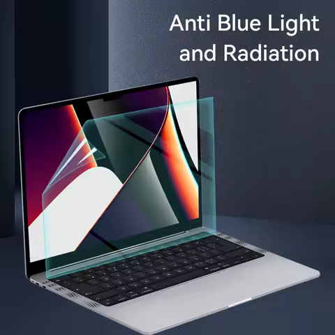Anti Blue Light Screen Protector for MacBook Air 13 M1 M2 Pro 13 14 15 16 11 12 Inch HD Film Soft Gu